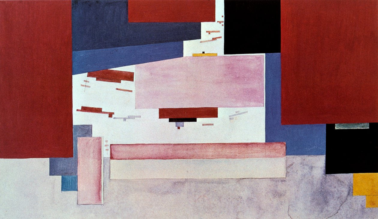 Suprematistische variaties, 1919 door Kazimir Severinovich Malevich
