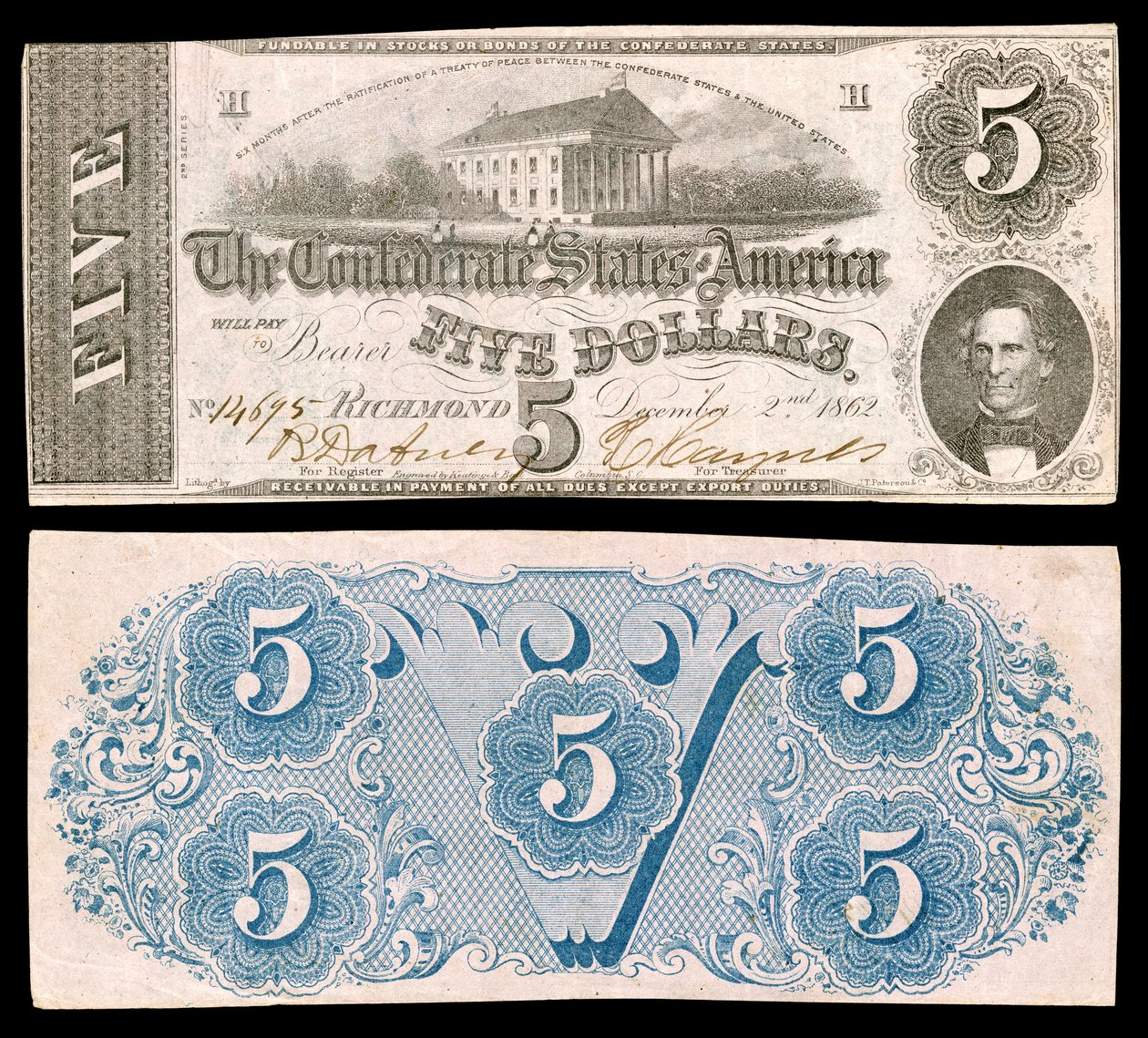 CSA-T53-$5-1862 door Keatinge and Ball