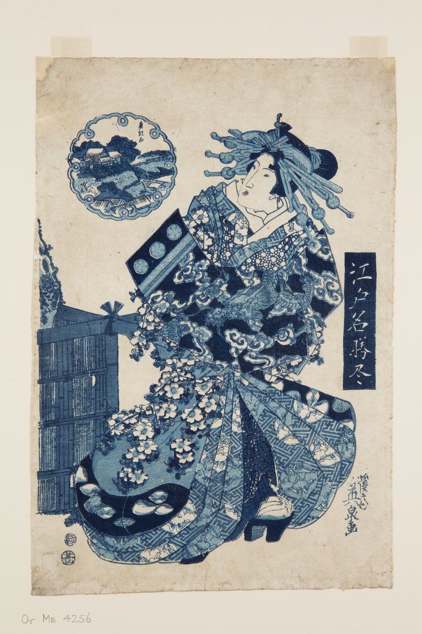 Matsuchiyama door Keisai Eisen