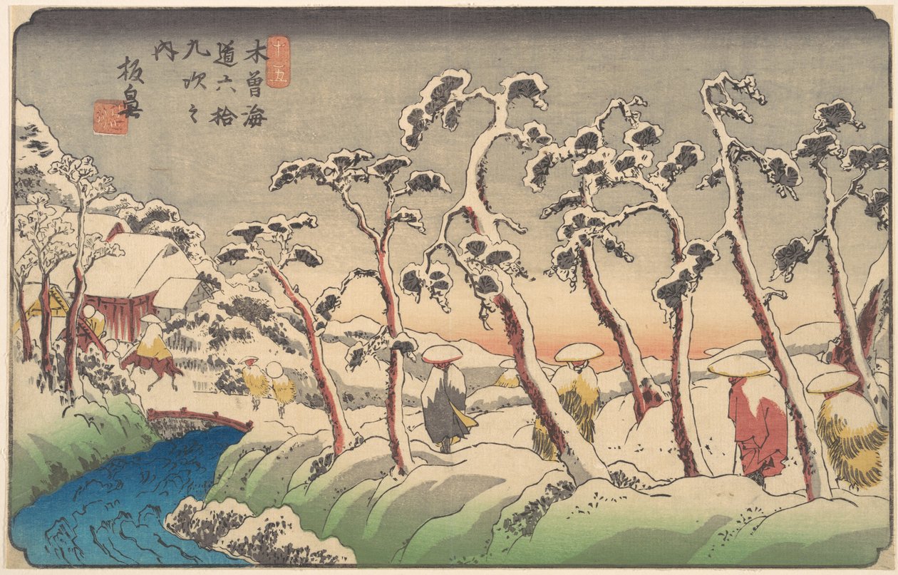 Itabana door Keisai Eisen
