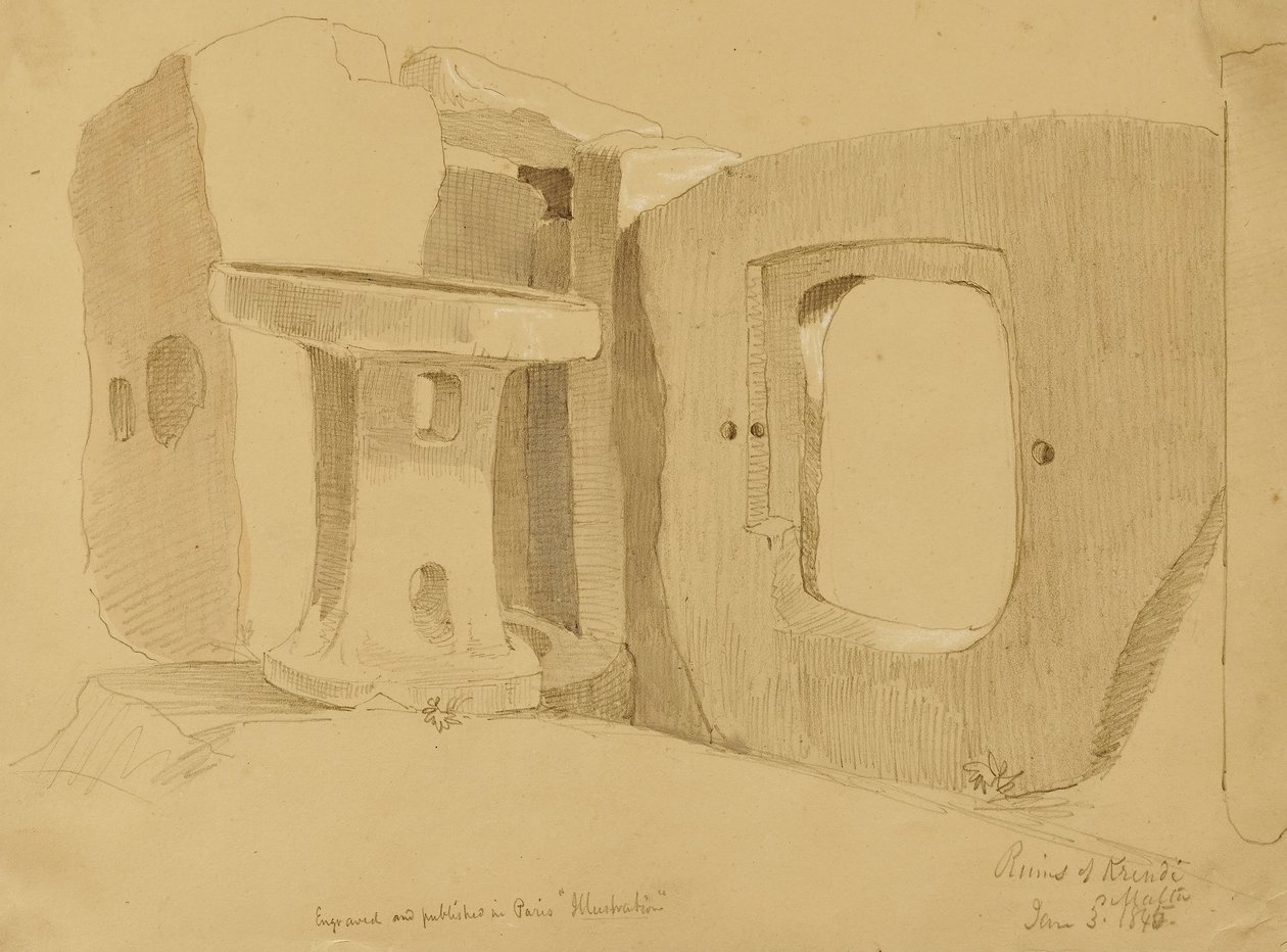 Ruïnes, Krindi, Malta door Kellogg, Miner Kilbourne
