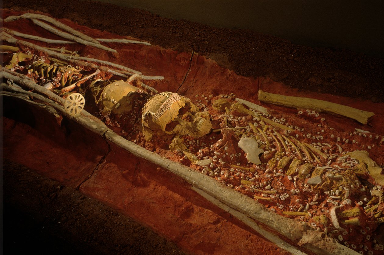Archeologie; Hominide; Hominin; Menselijke Evolutie - Homo sapiens sapiens; Menselijke Evolutie; IJstijd, 2000 (foto) door Kenneth Garrett