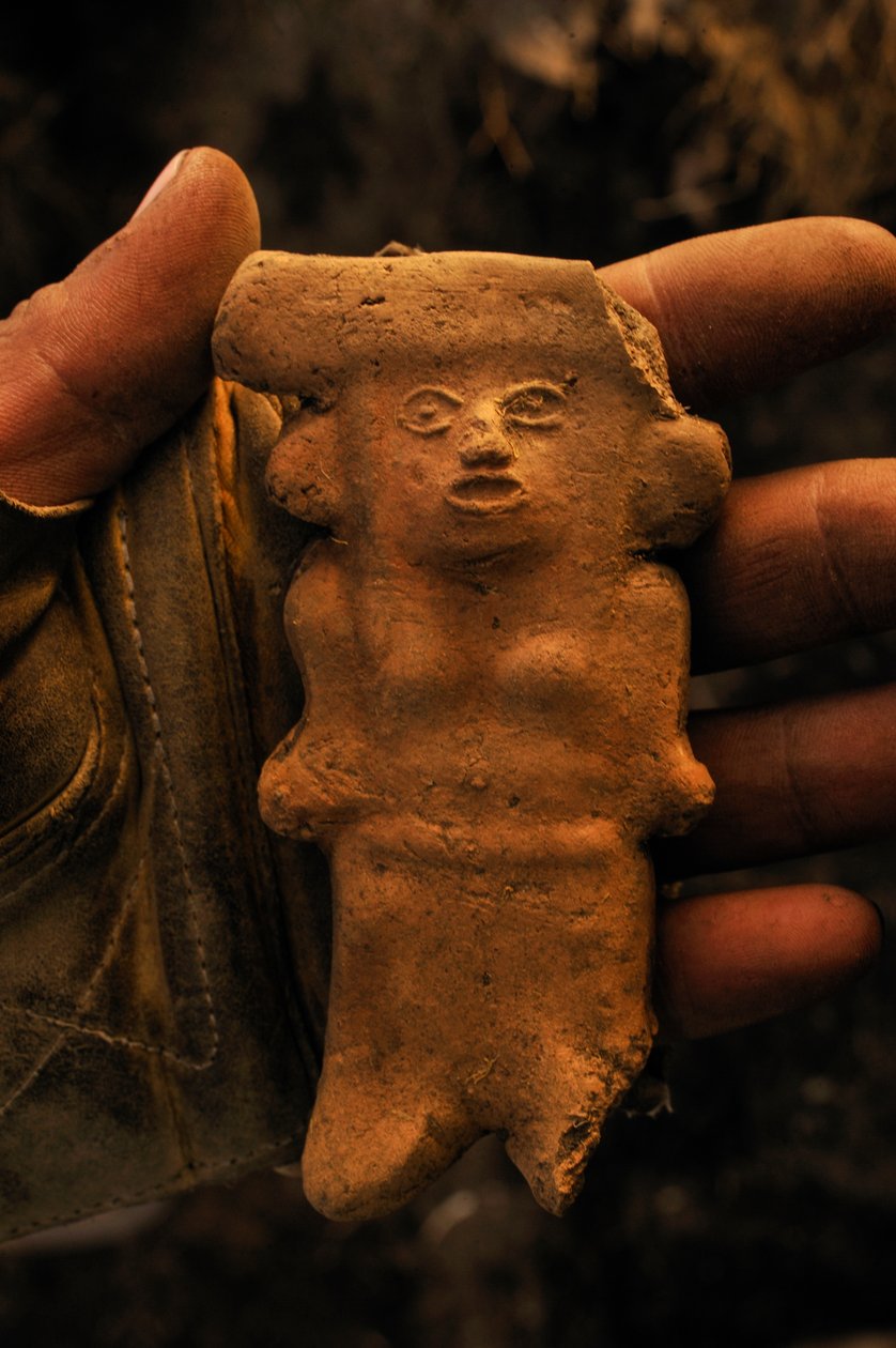 Grootste Azteken; MM7677; Mexico-Stad; Mexico; Azteek; Monte Tlaloc; Tlaloc Tempel; Vic..., 2008 (foto) door Kenneth Garrett