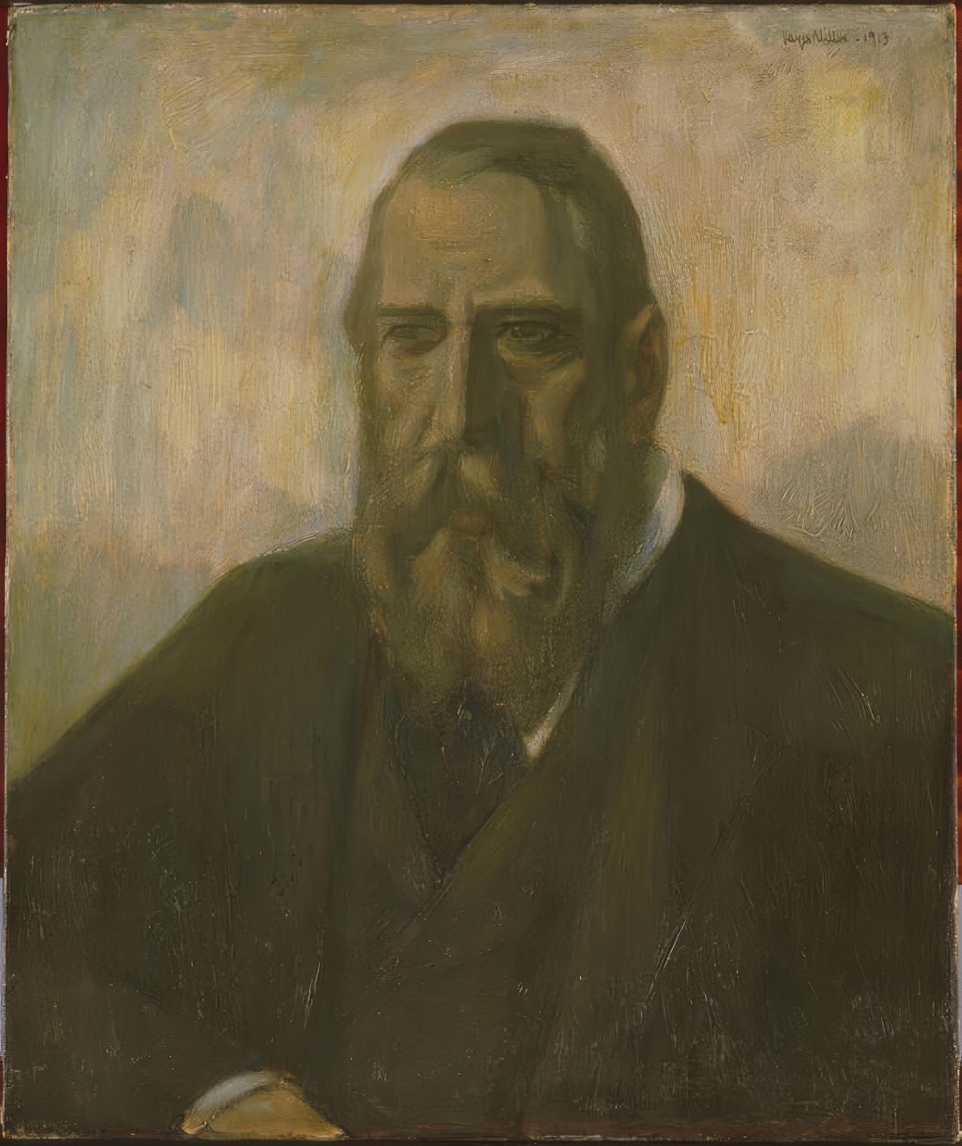 Portret van Albert Pinkham Ryder door Kenneth Hayes Miller