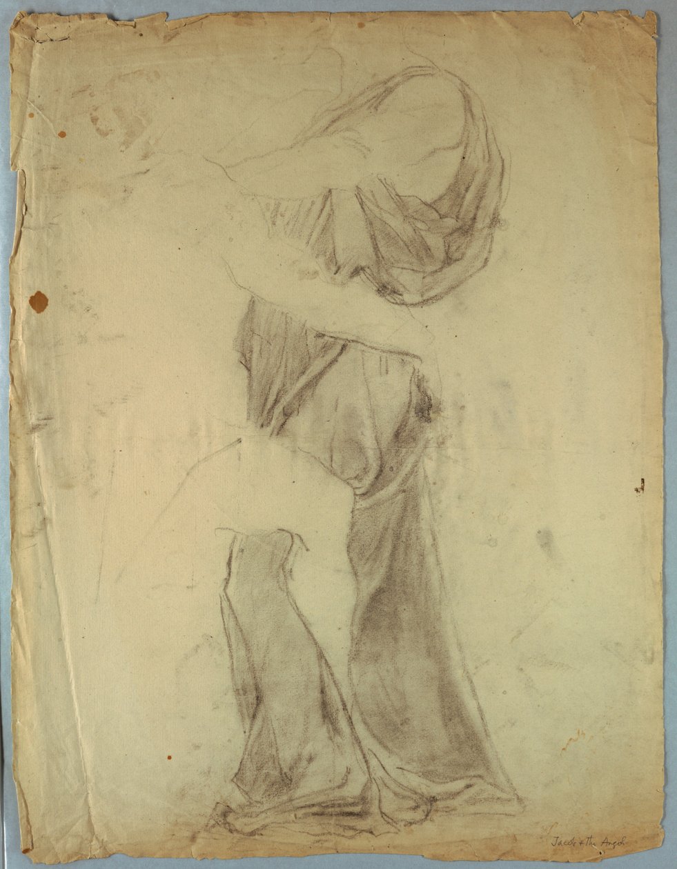 Draperiestudie voor 