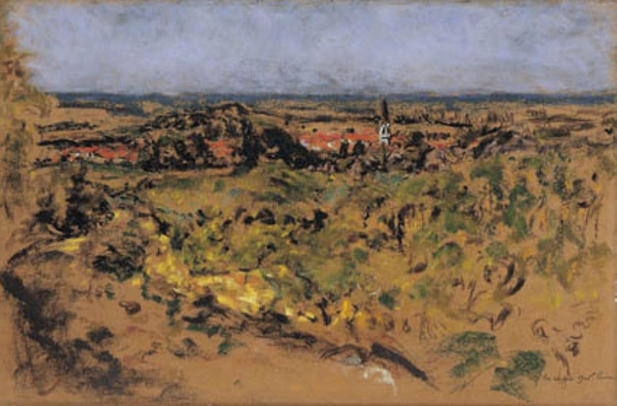 Landschap bij Cuiseaux door Ker Xavier Roussel