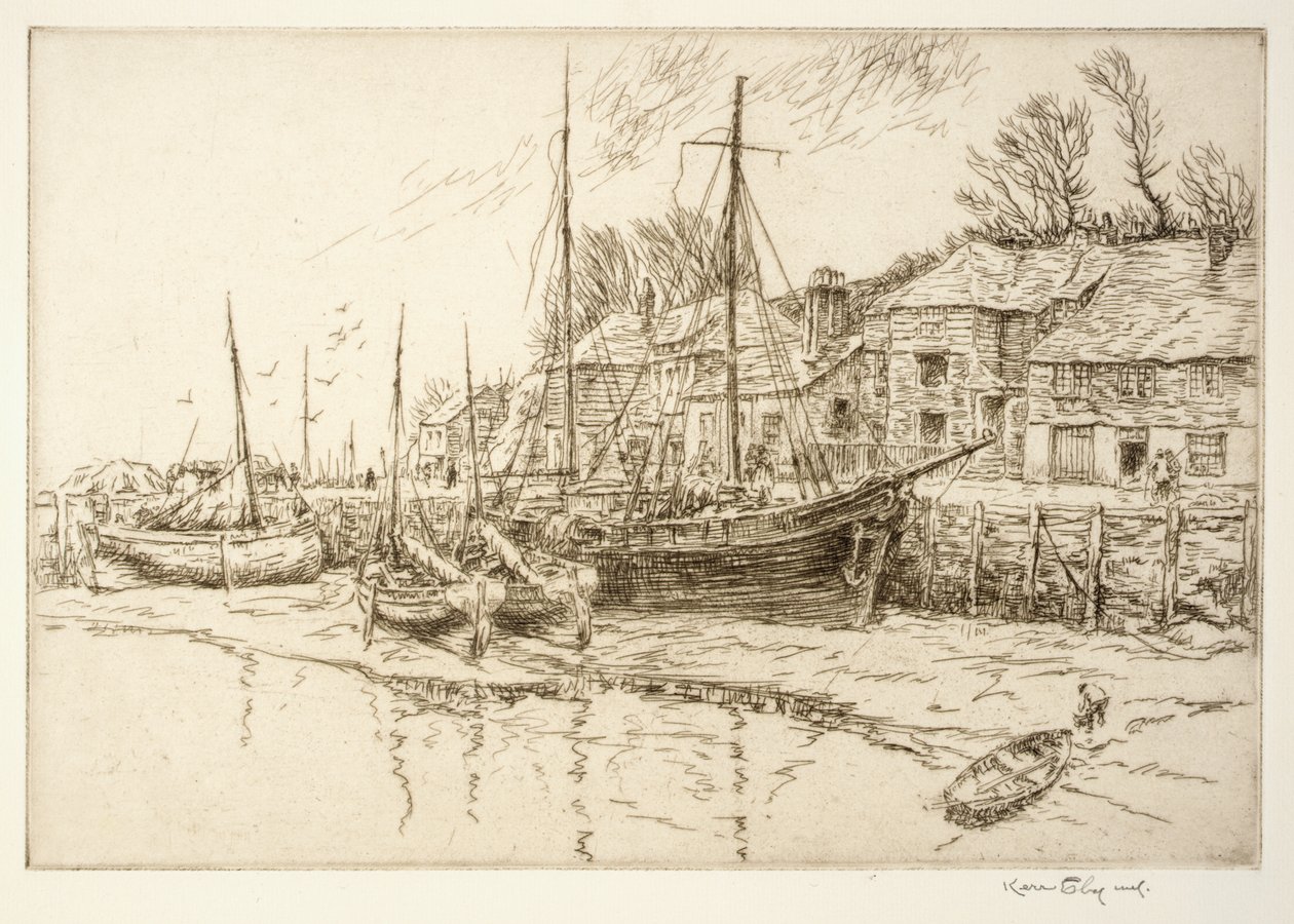 Bootshuizen door Kerr Eby
