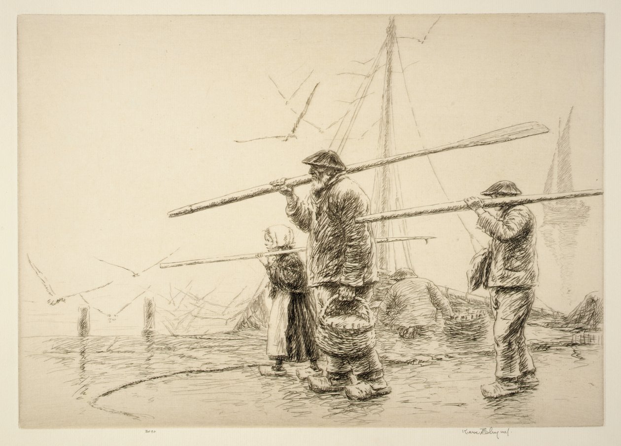 Vroege ochtend, Bretagne door Kerr Eby