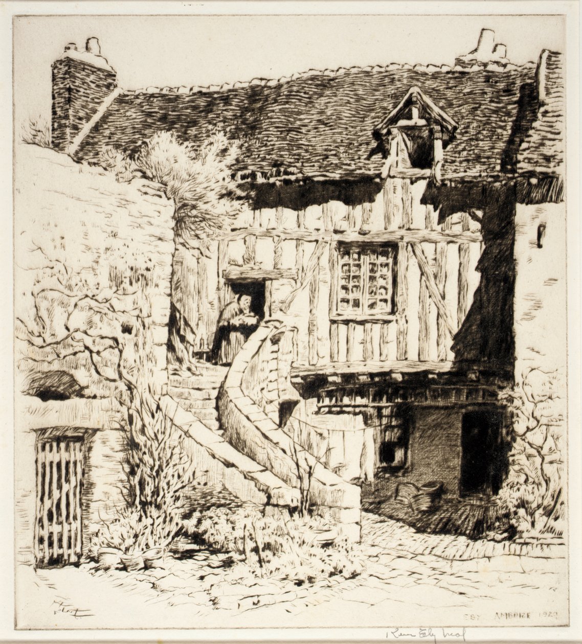 Klein huis, Amboise door Kerr Eby