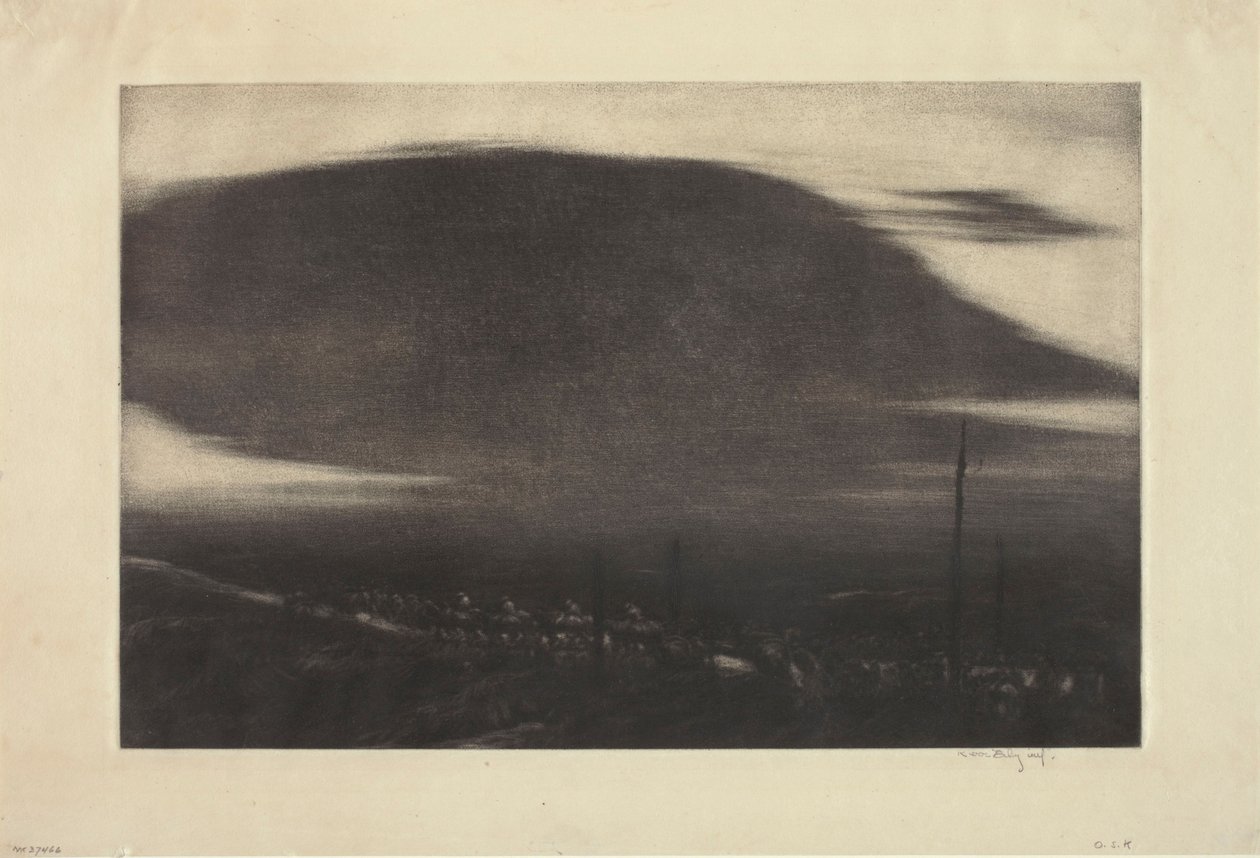 Niemandsland, 13 september 1918 (St. Mihiel-offensief) door Kerr Eby