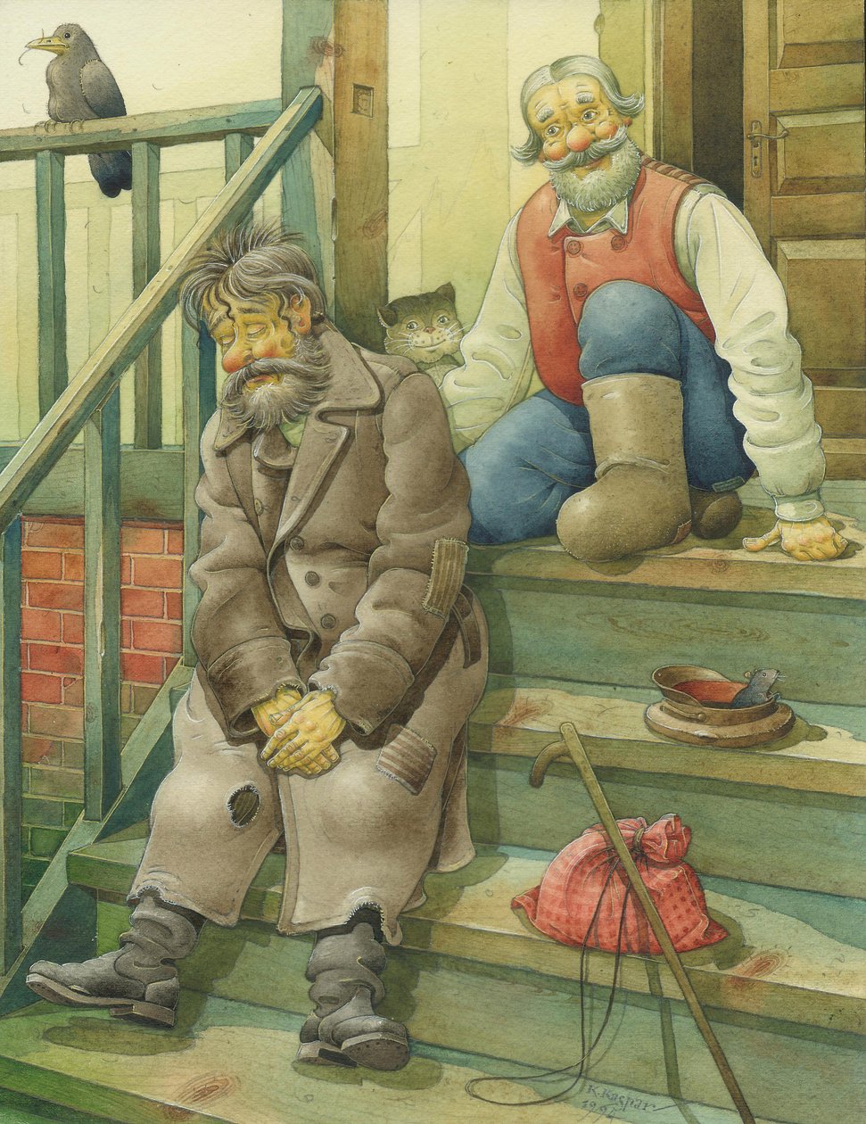 Russisch Tafereel 08 door Kestutis Kasparavicius