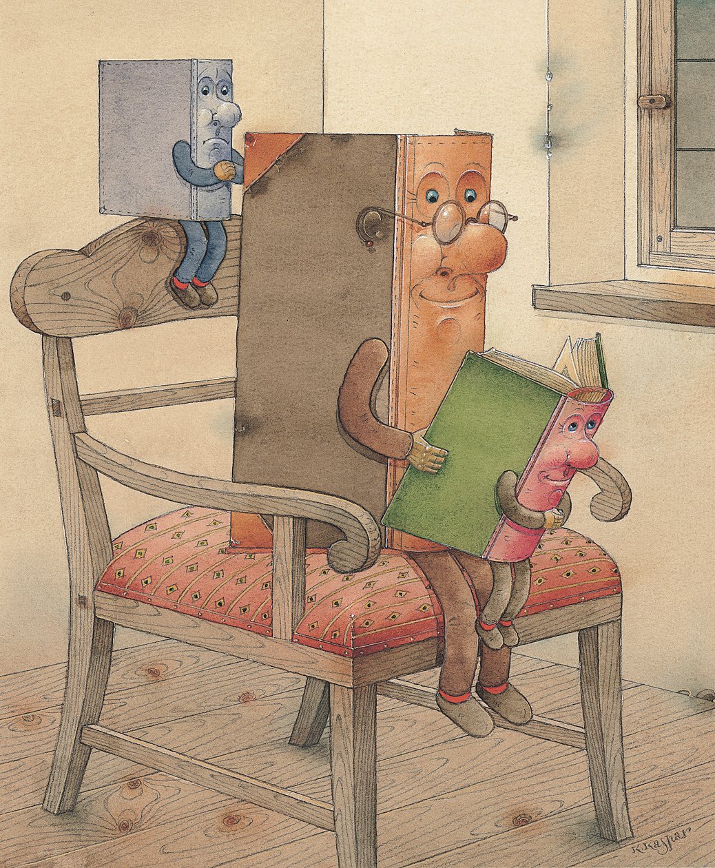 Drie Boeken door Kestutis Kasparavicius