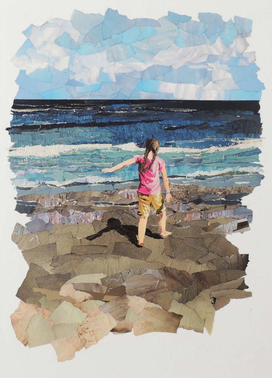 Zandige kust door Kirstie Adamson