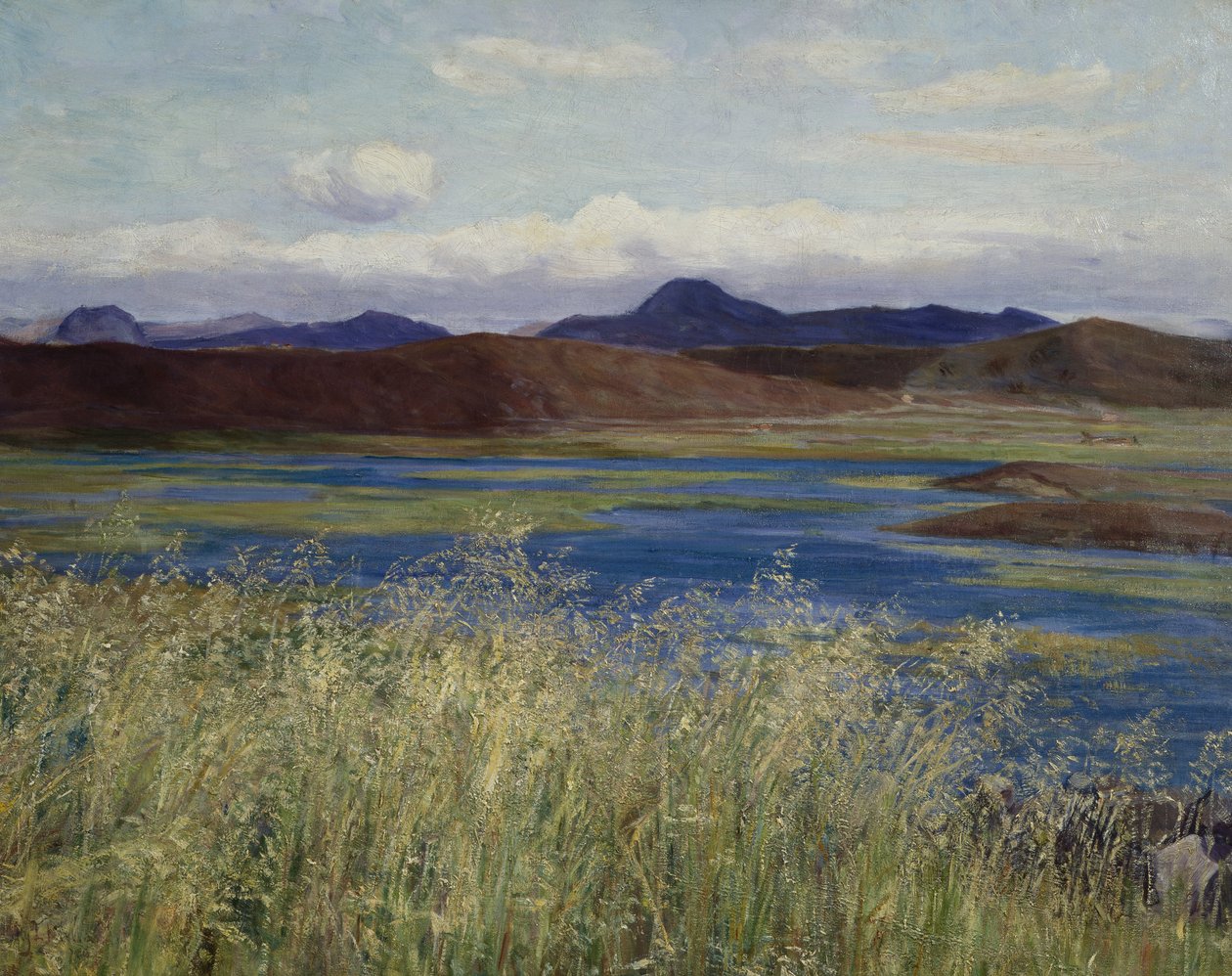 Jær landschap door Kitty Lange Kielland