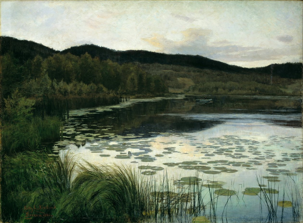 Zomernacht door Kitty Lange Kielland