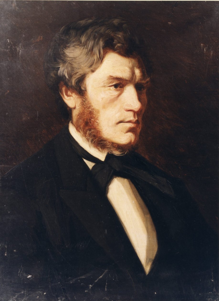 Carl Frederik Diriks door Knud Bergslien