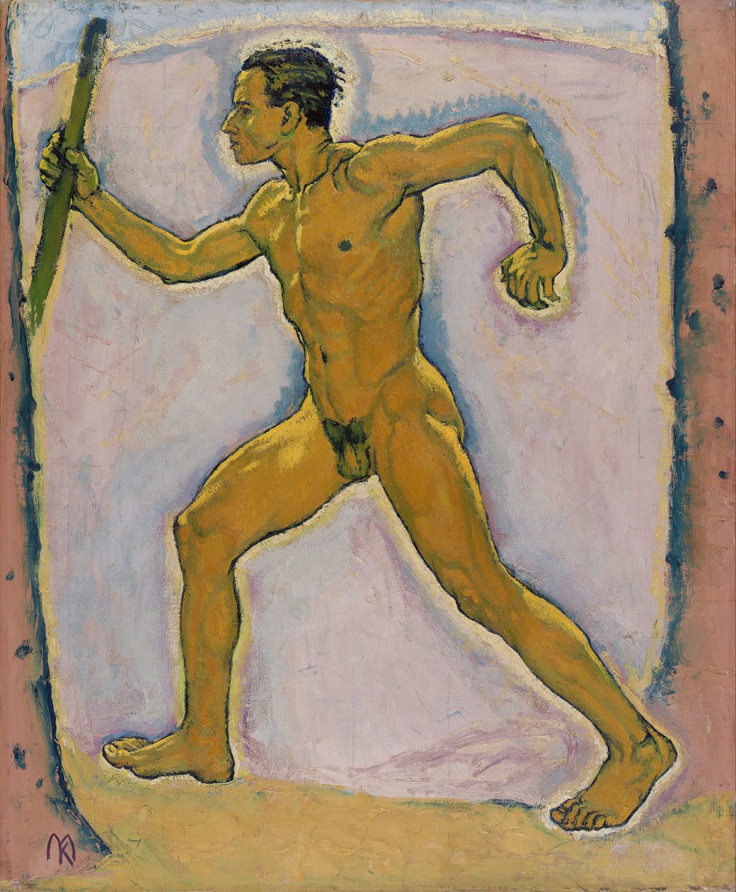 De wandelaar door Koloman Moser