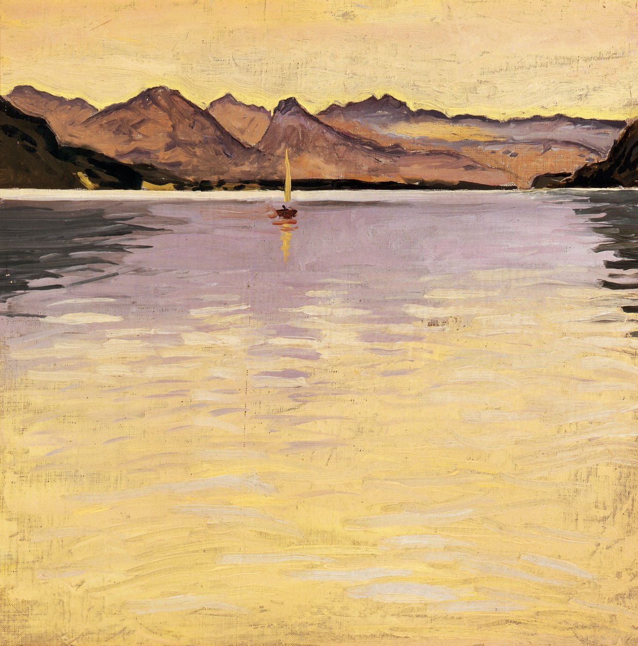 Wolfgangsee - Wolfgang-meer ... door Koloman Moser