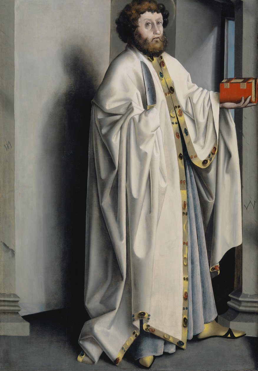 Sint Bartholomeus van het Heilspiegel Altaarstuk door Konrad Witz