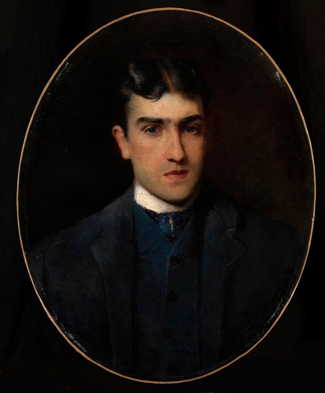 Portret van Lucien Guitry door Konstantin Egorovich Makovsky