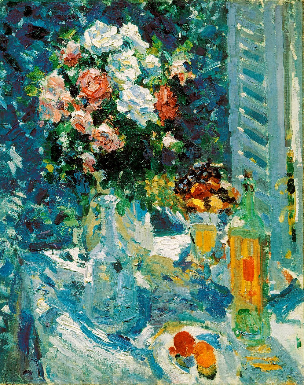 Bloemen en Vruchten, 1911-1912 door Konstantin Alekseevich Korovin