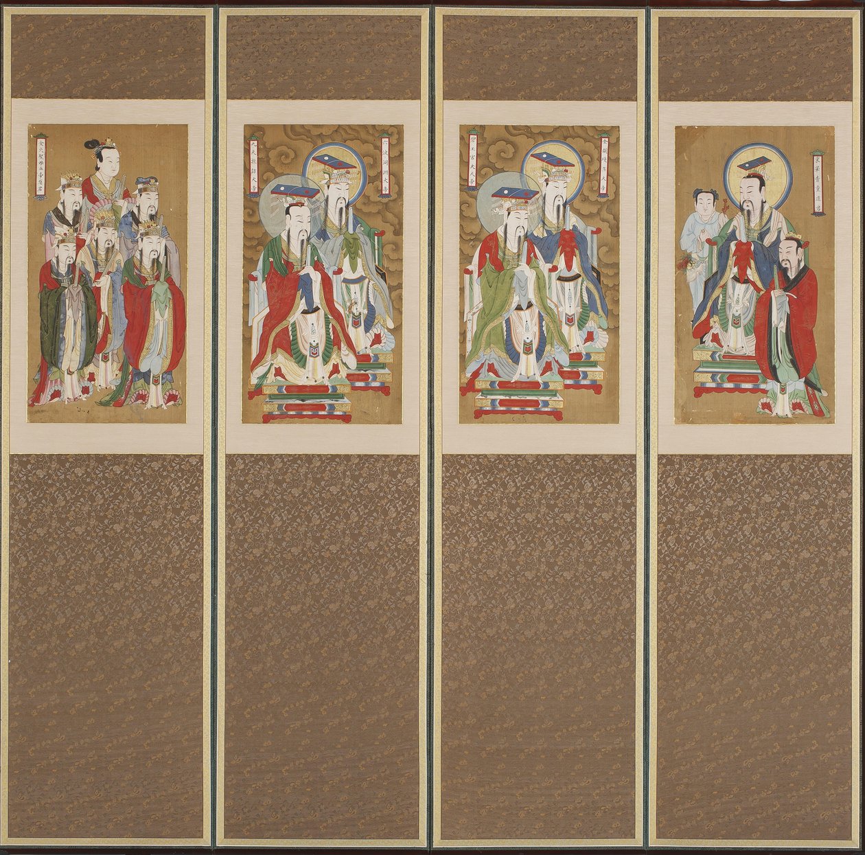 Processiescène, Choson dynastie door Korean School