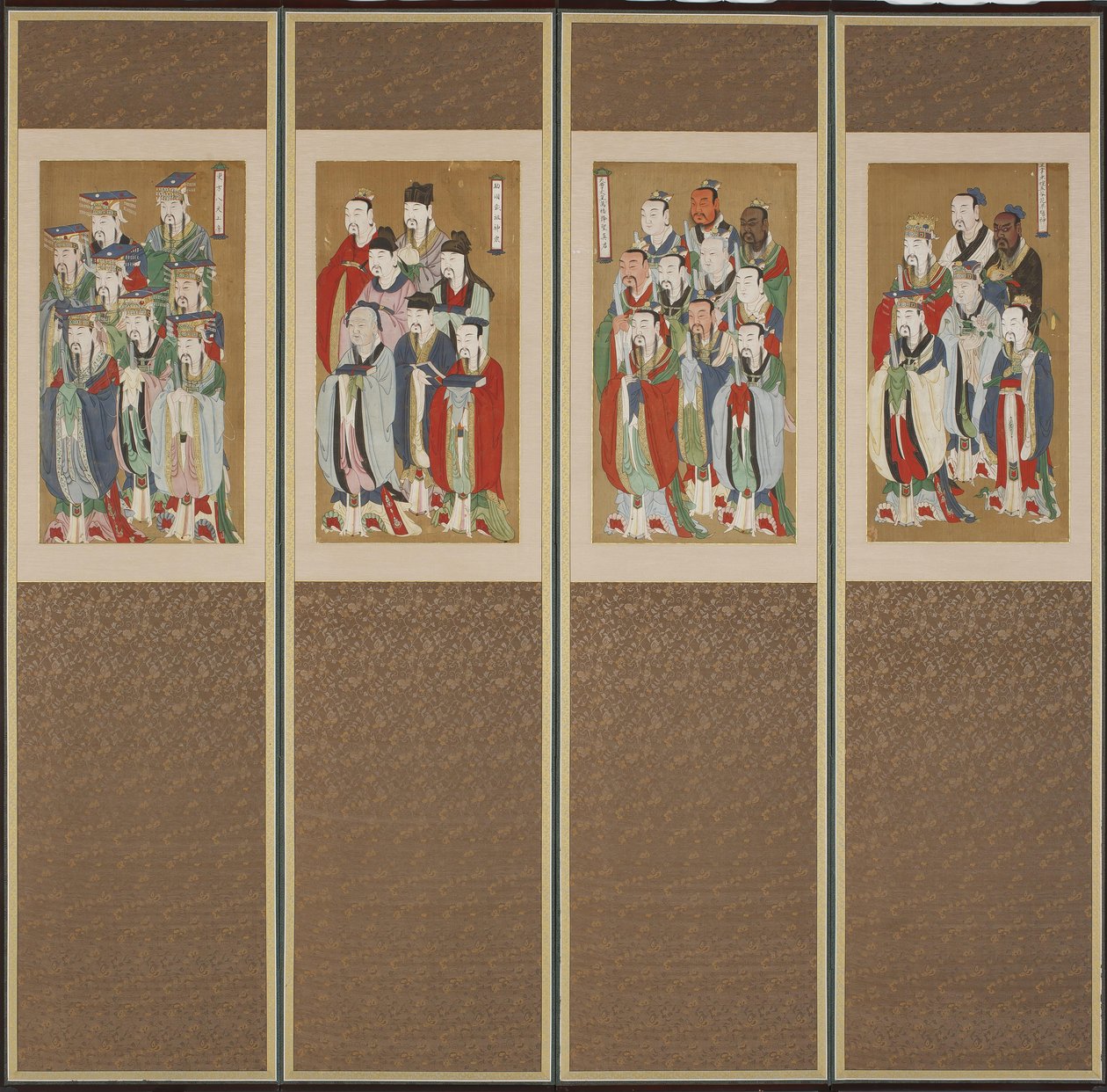 Processiescène, Choson dynastie door Korean School