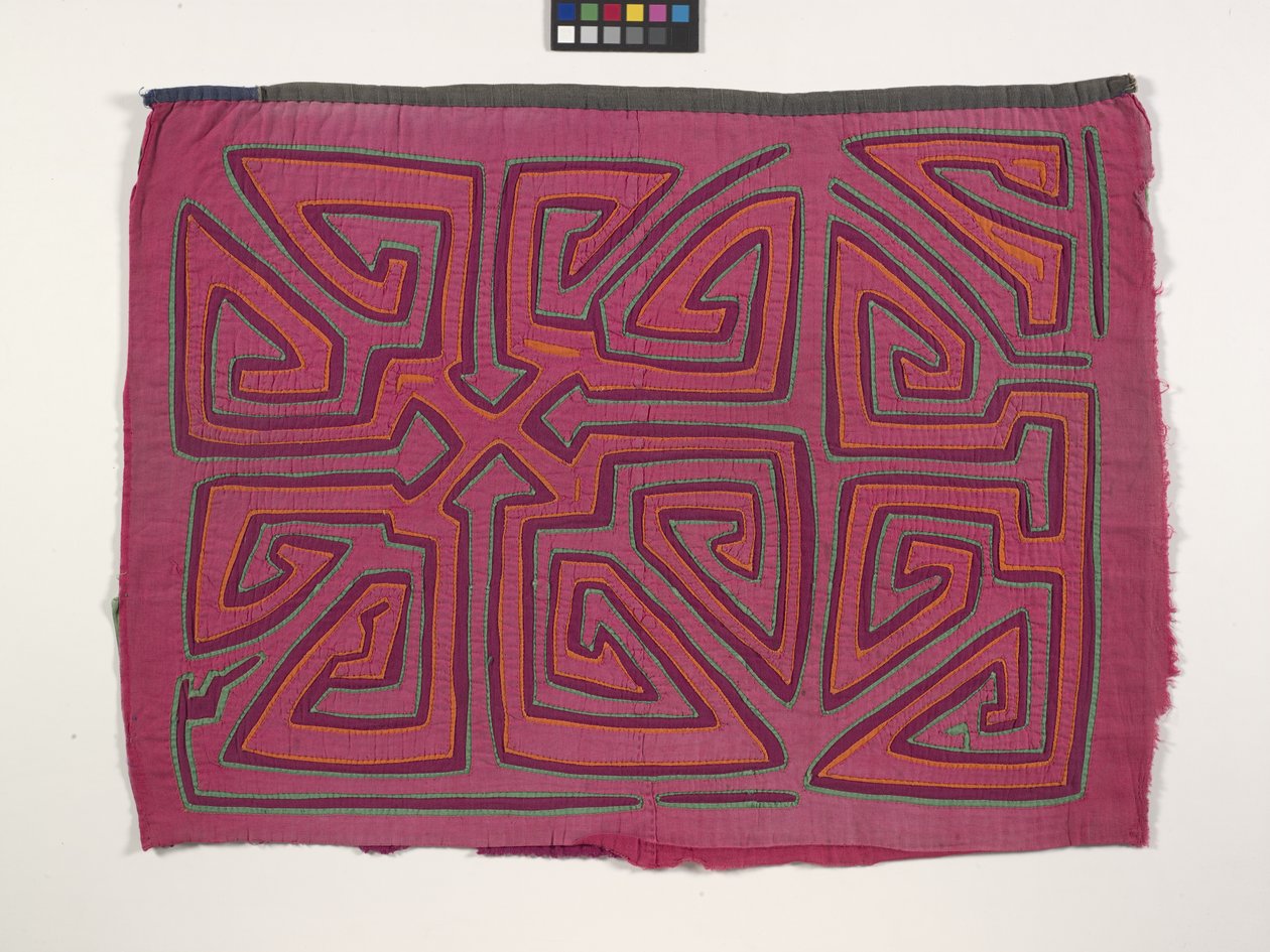 Shirtpaneel (Mola) door Kuna Indian Culture
