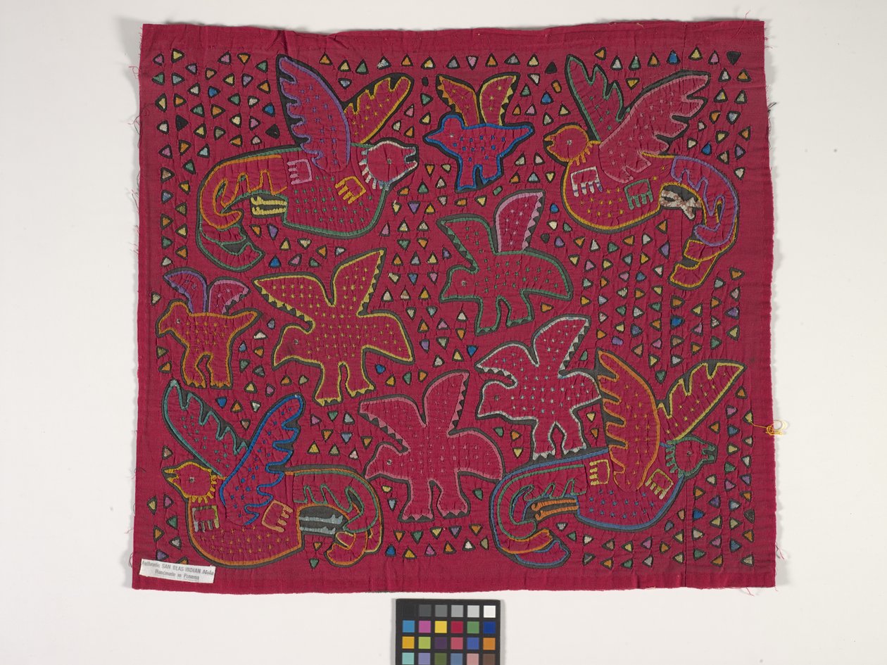 Shirt Paneel (Mola) door Kuna Indian Culture