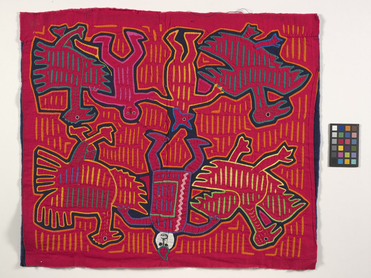 Shirt Paneel (Mola) door Kuna Indian Culture