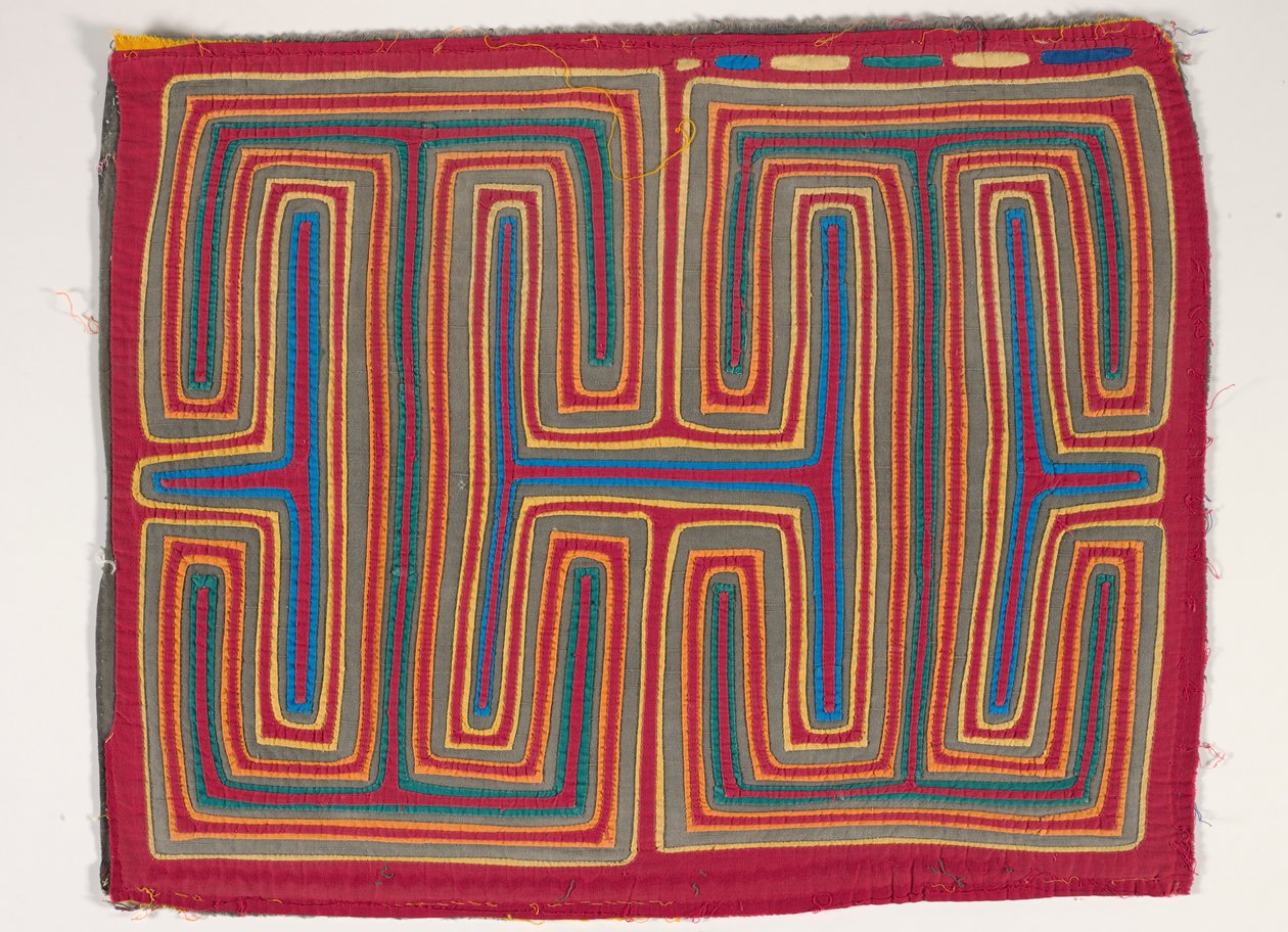 Shirt Paneel (mola), c.1950 door Kuna Indian Culture