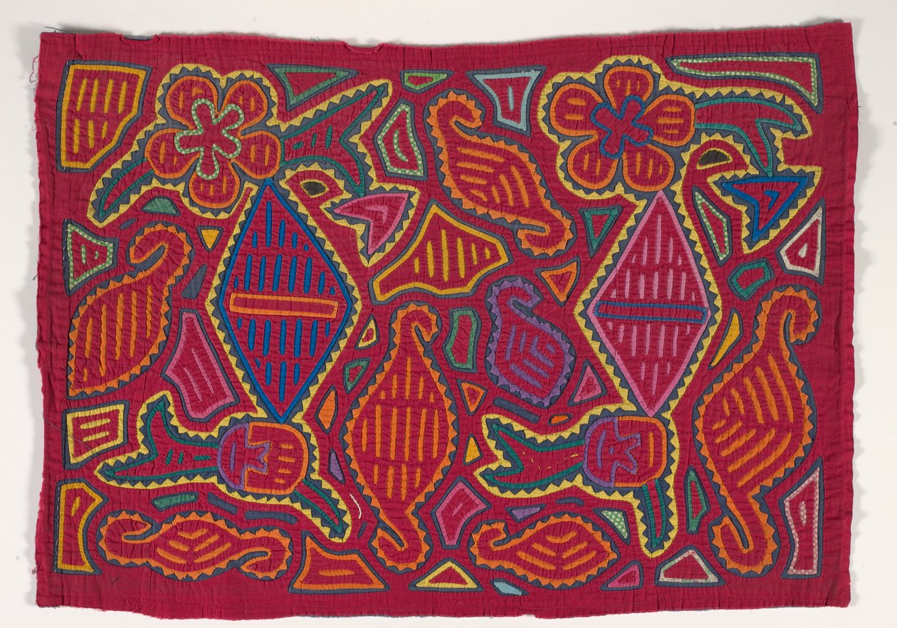 Shirt Paneel (mola), c.1950 door Kuna Indian Culture