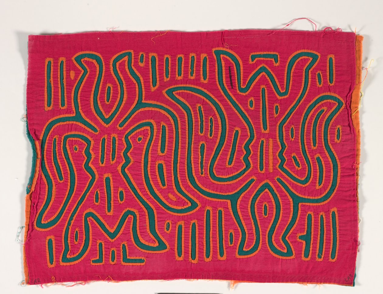 Shirt Paneel (mola), ca. 1950 door Kuna Indian Culture