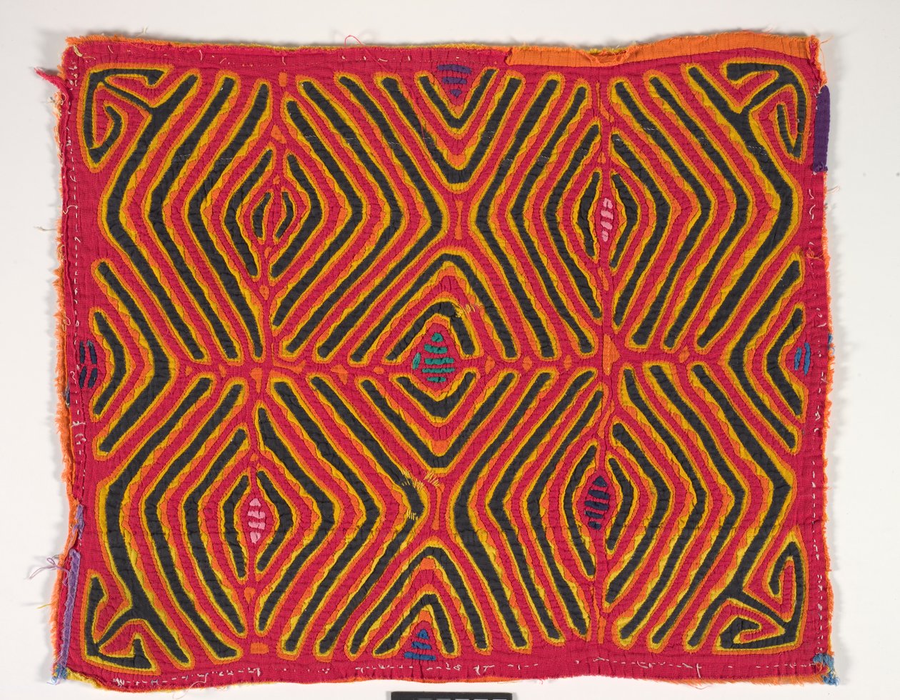 Shirt paneel (mola), ca. 1950 door Kuna Indian Culture