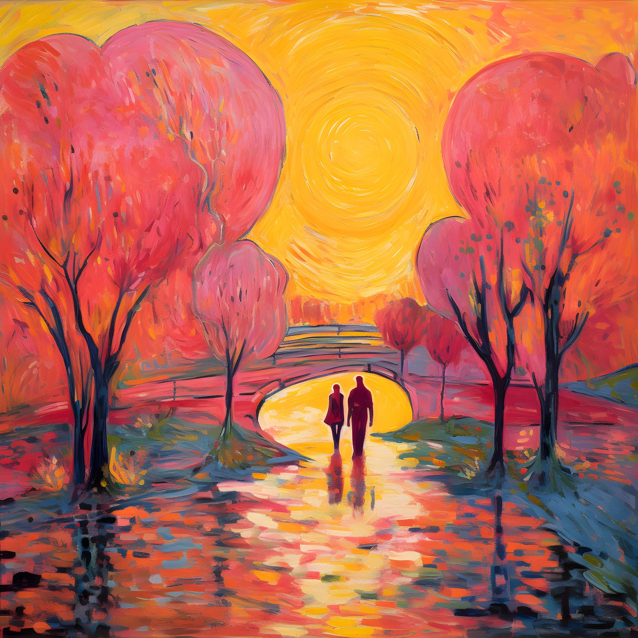 Schilderij 1 door Kurt Heppke