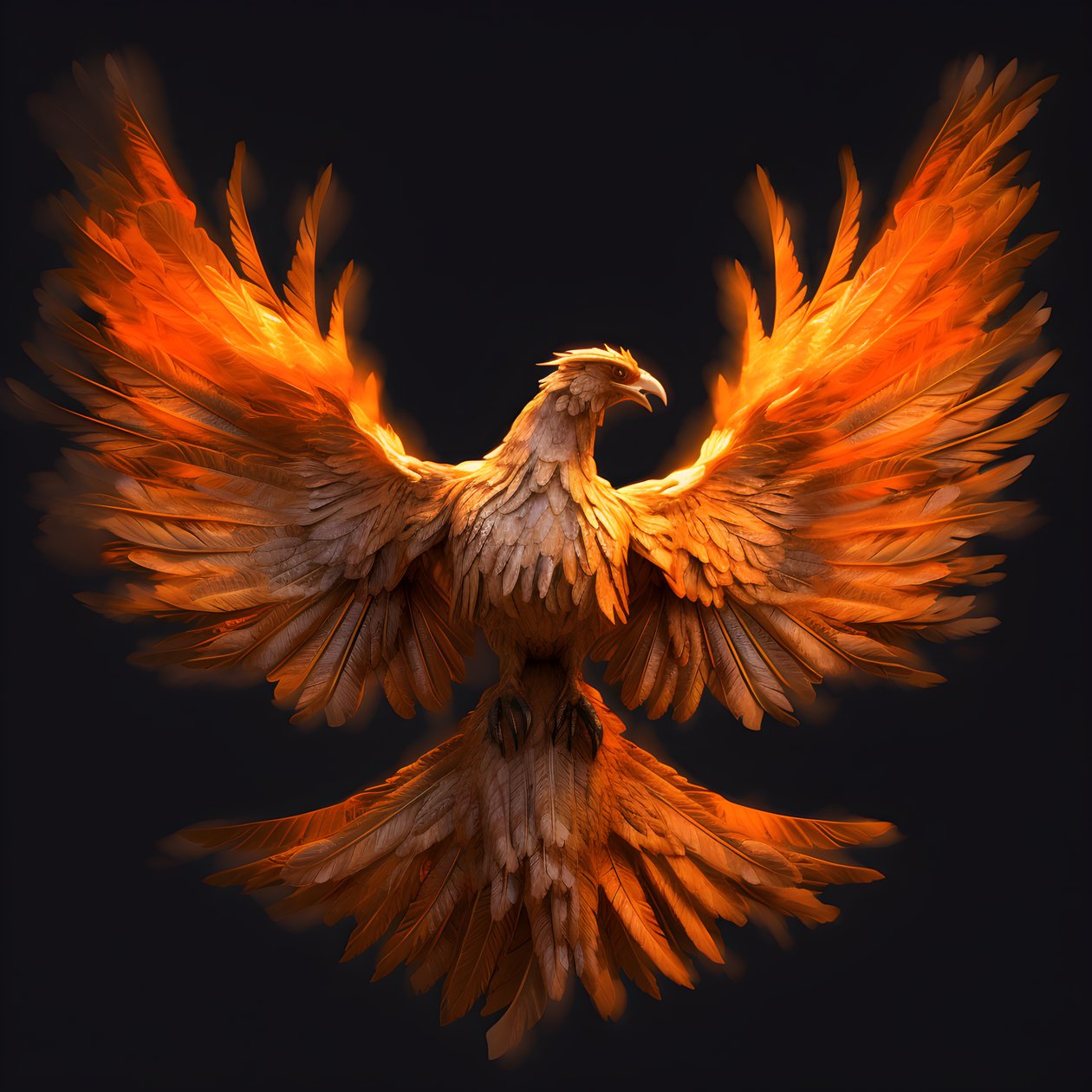 Phoenix door Kurt Heppke