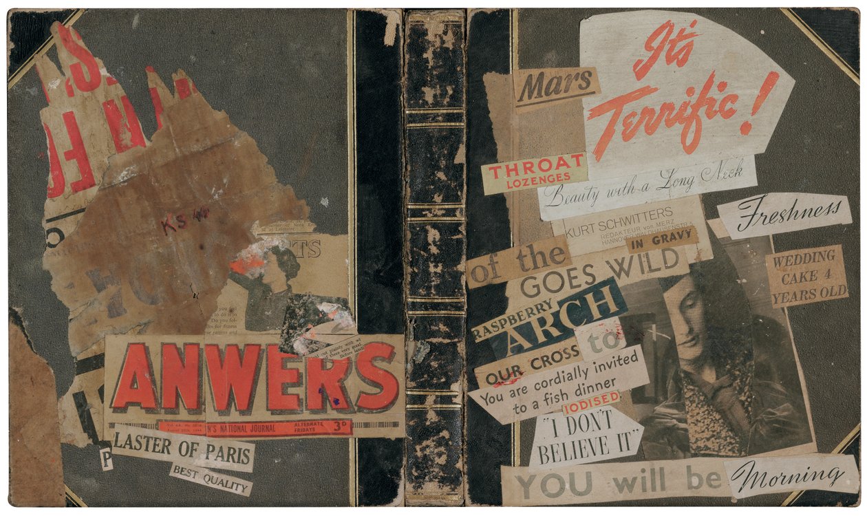 Het is geweldig!, 1944 door Kurt Schwitters