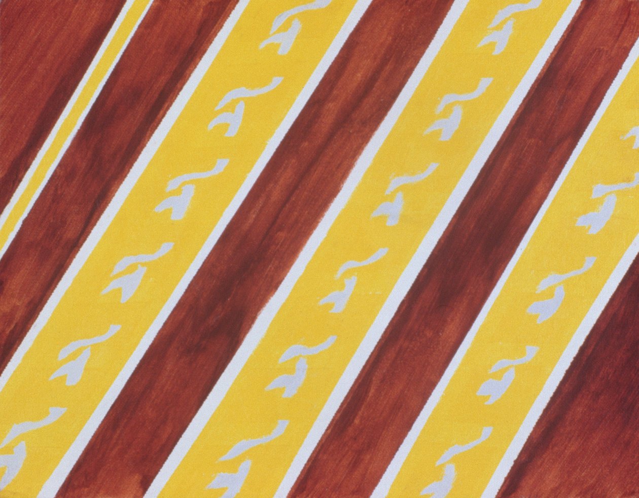 Zonder titel, 2004 (acryl op doek) door Kurtis L. Miller