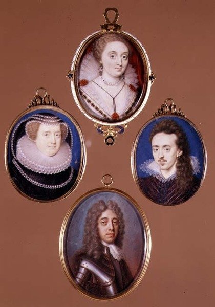 William, 2e Lord Grey van Rolleston en 6e Baron North, Dame van de North familie en Dudley, 3e Lord North door L.I. and Hoskins J. Arlaud
