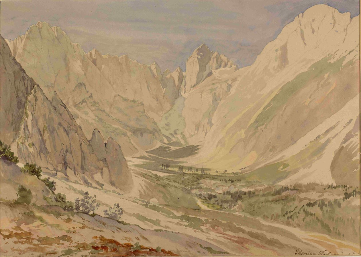 Planica met de Julische Alpen door Ladislav Benesch