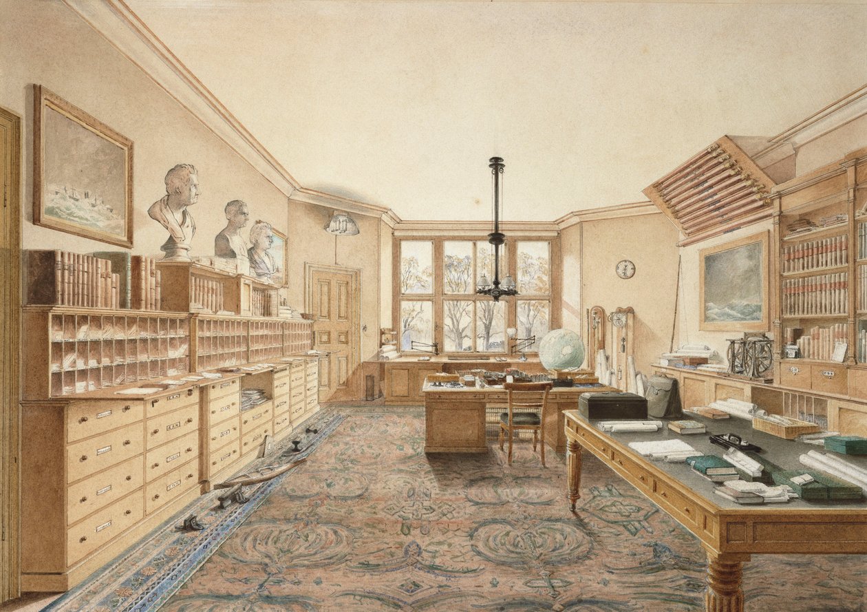 Het Kantoor van Isambard Kingdom Brunel op 18 Duke Street, Westminster door Lady Carthy