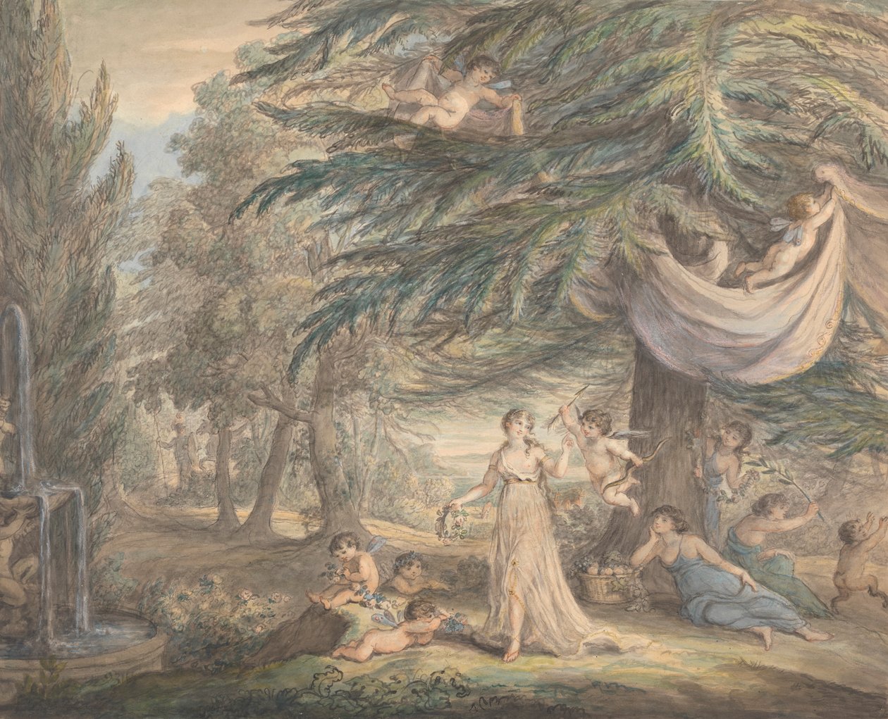 Een Allegorie van de Liefde door Lady Diana Beauclerk