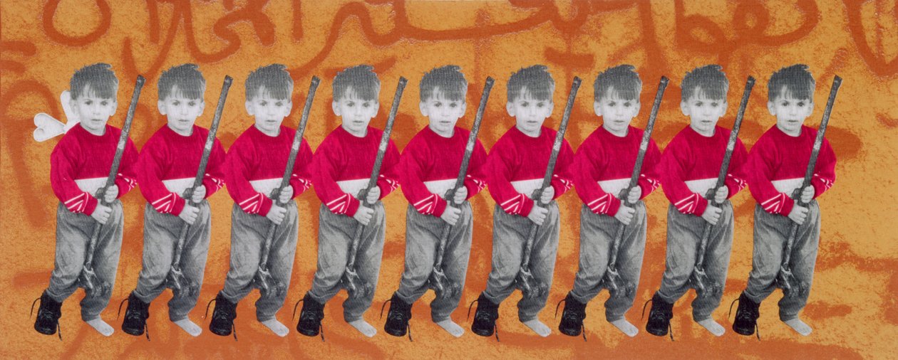 Kinderen van oorlog, kinderen van vrede, 1996 door Laila Shawa