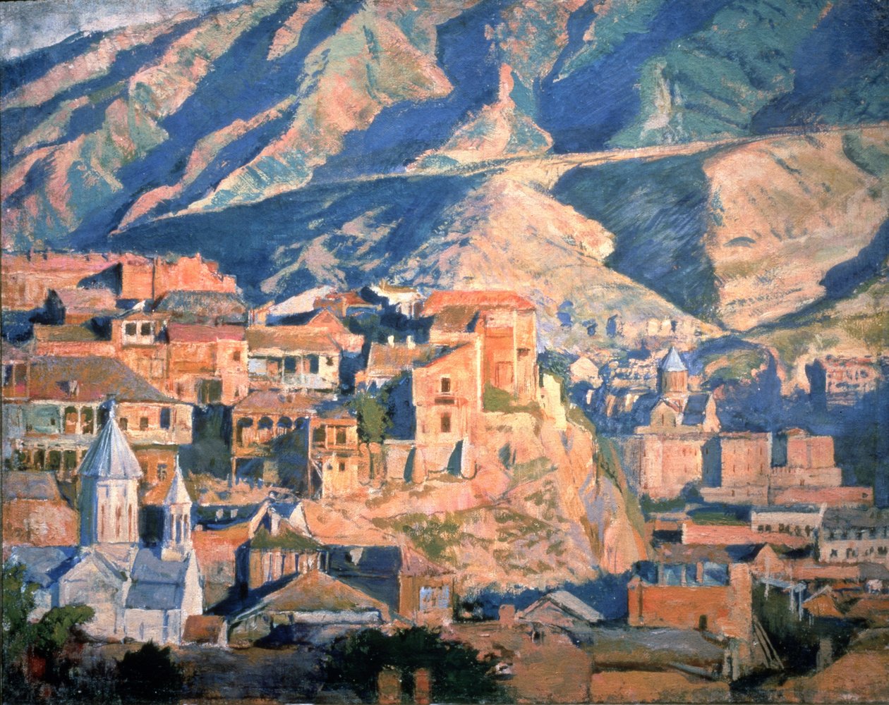 Tiflis, 1918 door Lanceray