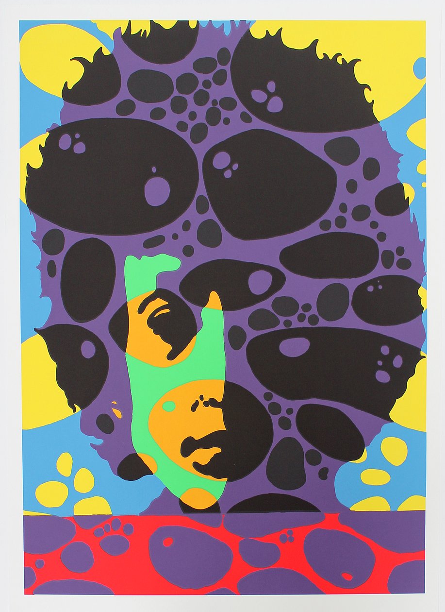 Dylan - Liquid Light, 1967 door Larry Smart
