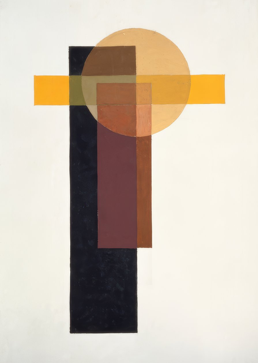 Zonder titel door Laszlo Moholy-Nagy