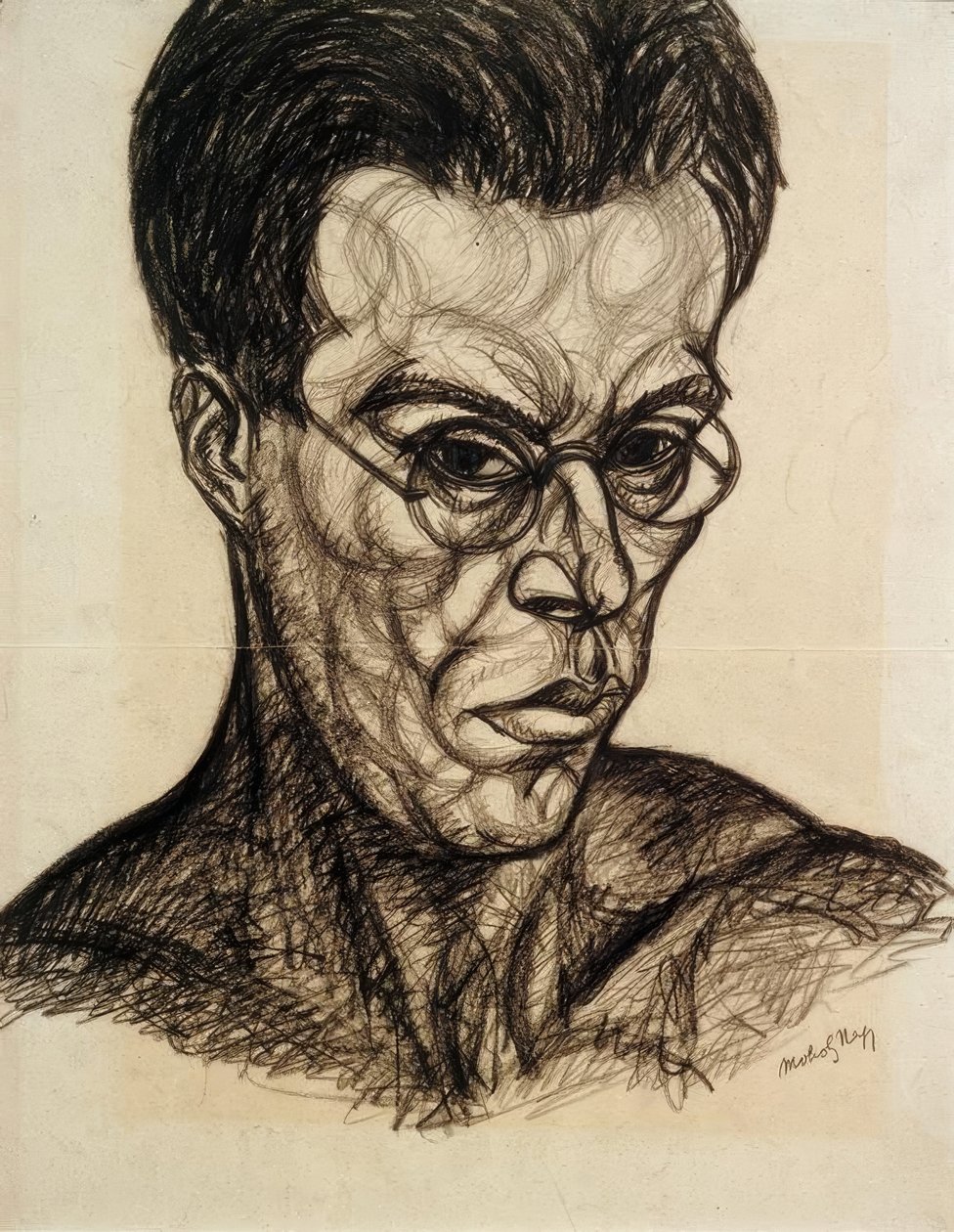 Zelfportret door Laszlo Moholy Nagy