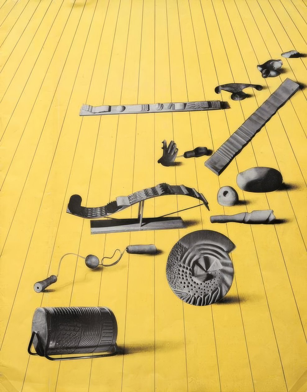 Tactiele Oefeningen en Handsculpturen door Laszlo Moholy Nagy