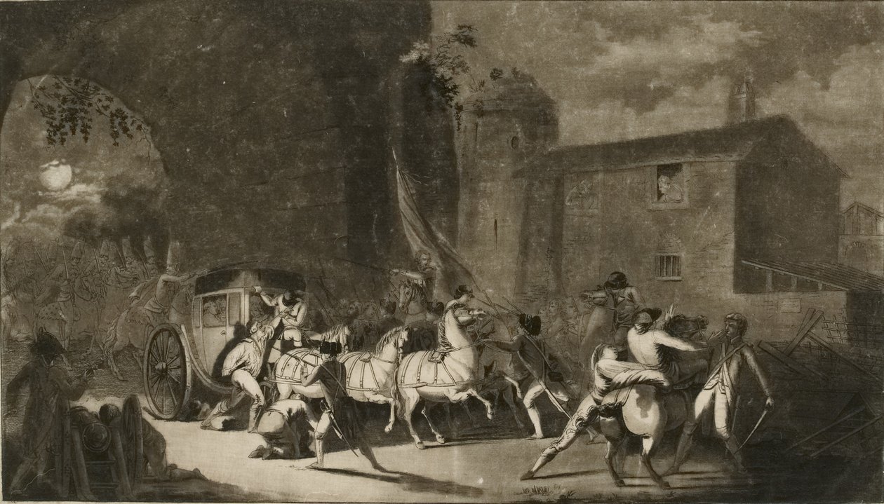 Vlucht door opzet, of meineed door Louis XVI door Laurent Guyot
