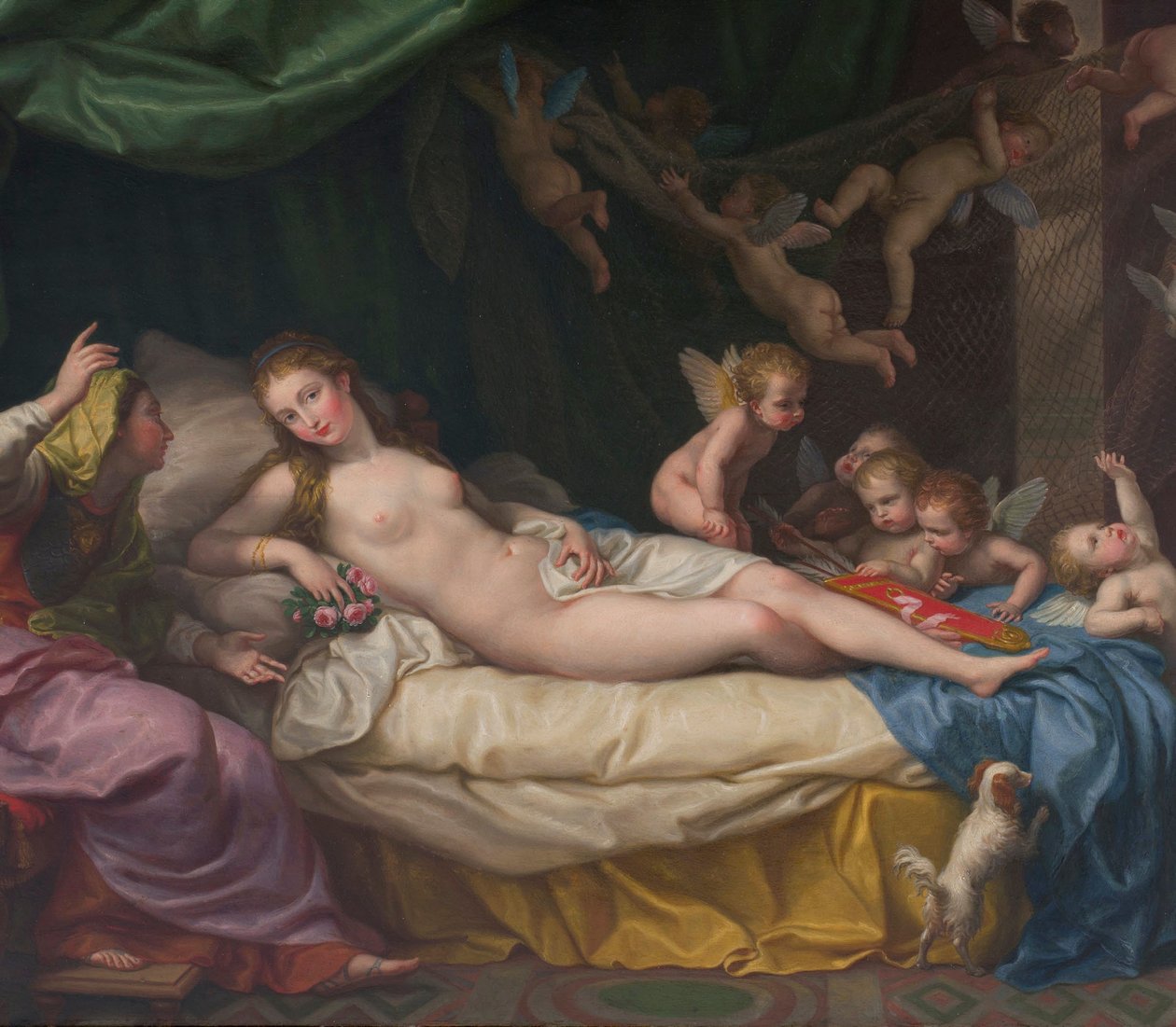 Venus en Minerva door Laurent Pecheux